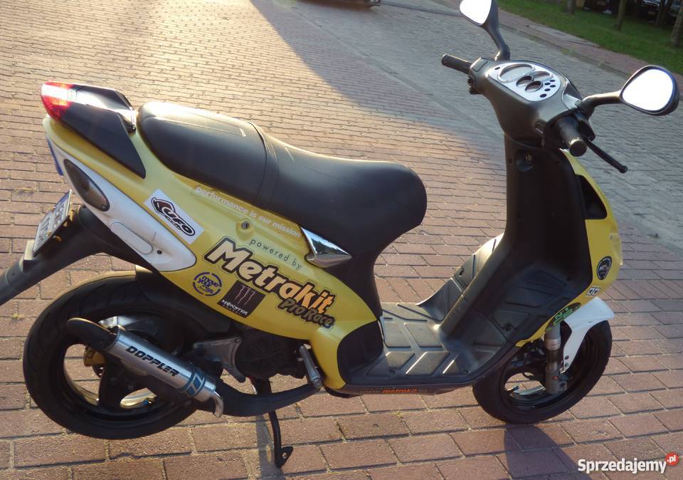 Piaggio Nrg Mc3 żółty Żdżary