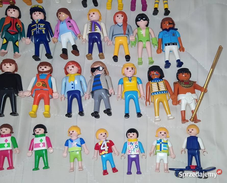 Playmobil figurki kolekcjonerskie 60 sztuk Gdańsk sprzedam