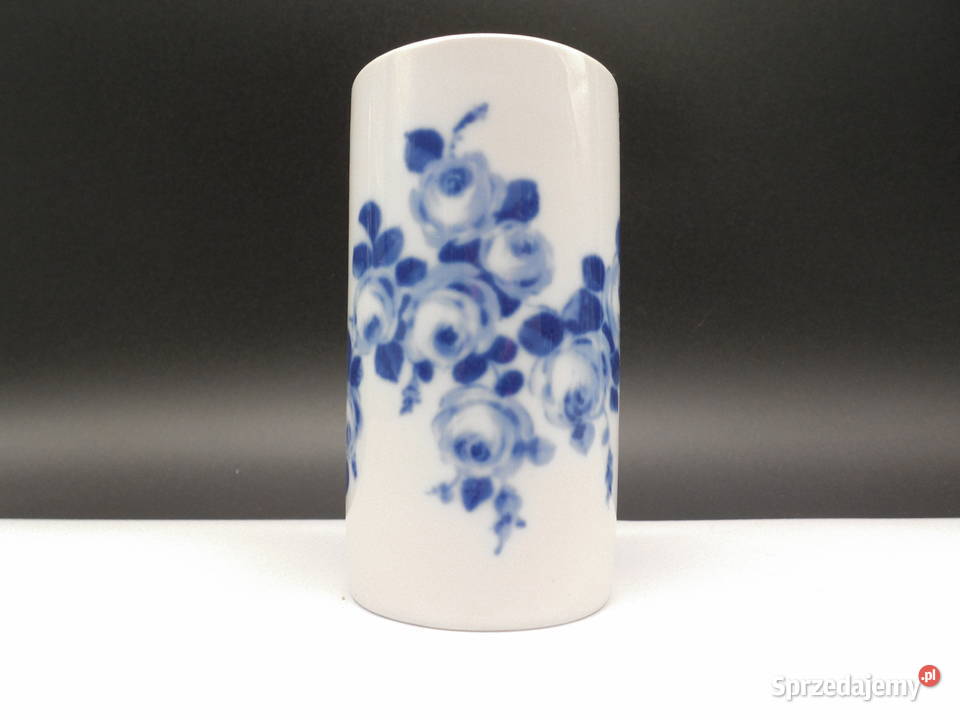 Porcelanowy Wazon Wallendorf Echt Kobalt