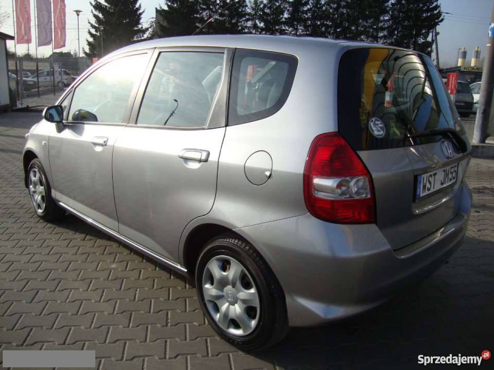 Honda Jazz srebrny Łuków
