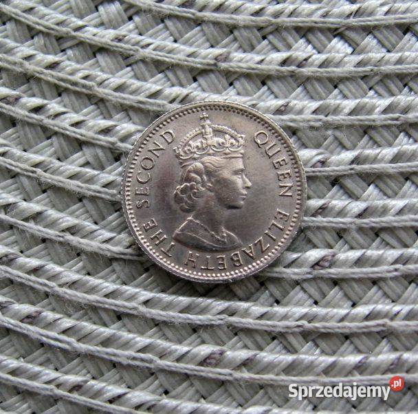 Malaje i Brytyjskie Borneo 5 Cent 1961r Kalisz