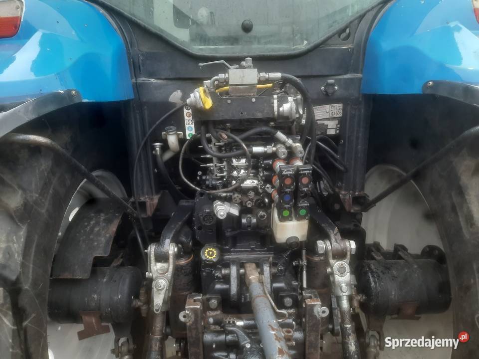 holland t6030 tuz wom z Niemiec case steyr Napęd 4x4 Rolnictwo Ostrów Wielkopolski