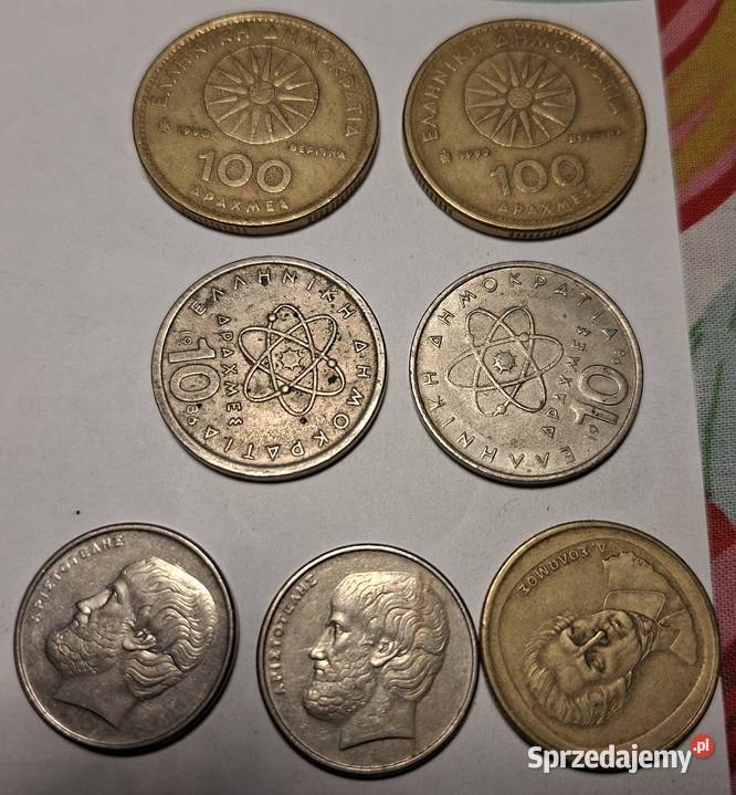 Monety drachmy greckie 7