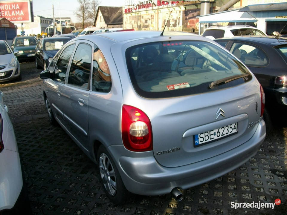 Citroen Xsara Picasso Z gazem ważnym do 2032 Zarejestrowany w Polsce śląskie
