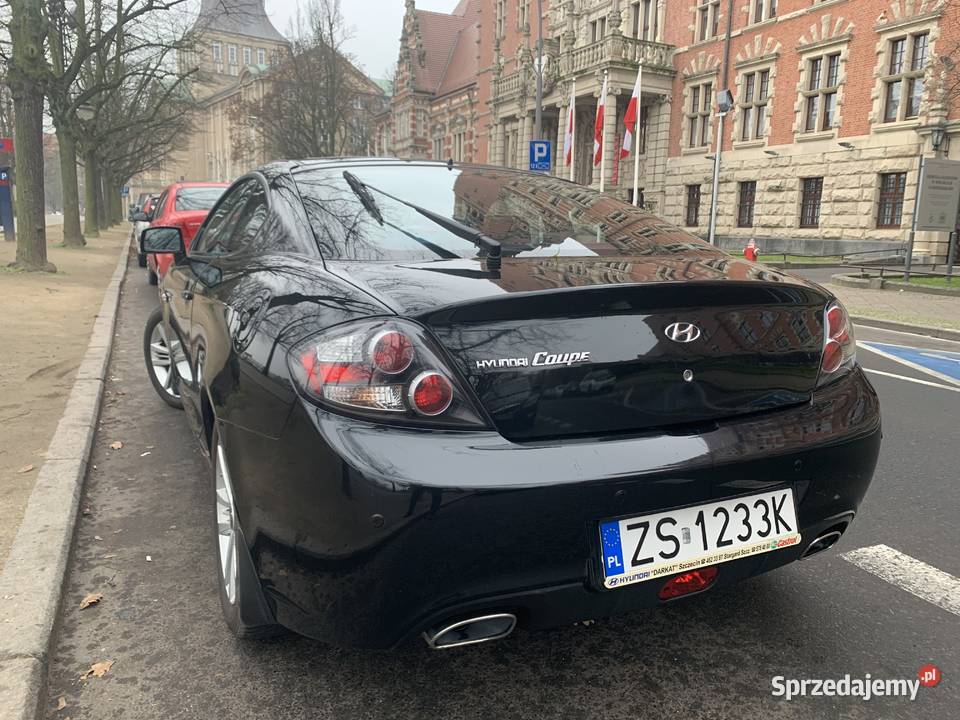 Hyundai Coupe 2007 20 z małym przebiegiem 71000 Szczecin sprzedam