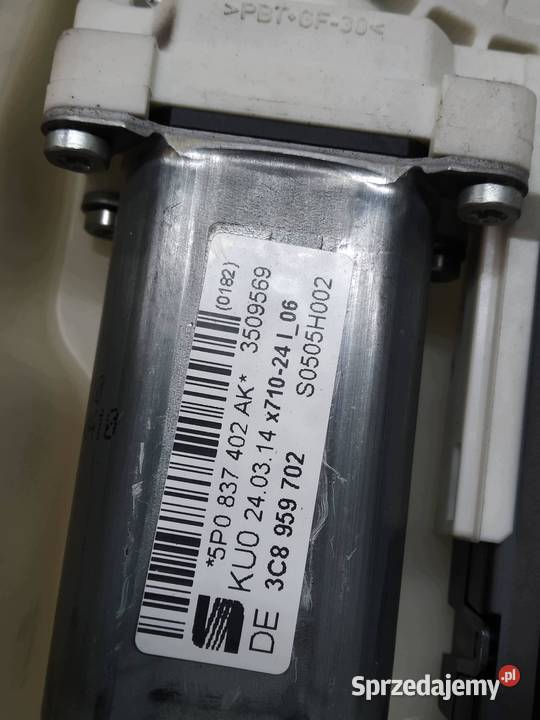 MECHANIZM SZYBY PRAWY PRZÓD XL LIFT 5P0837402AK