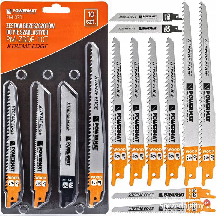 Zestaw brzeszczotów do piły szablastej do lisicy