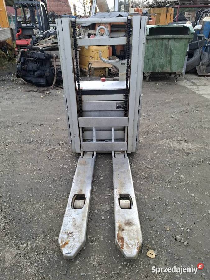 Paleciak elektryczny Linde L10 2007 produkcji Targoszyn