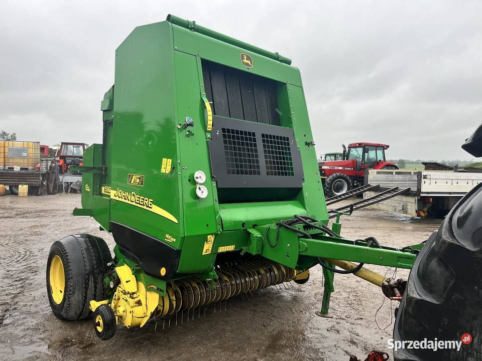 Prasa John Deere 592 siatka sprowadzona 2005 nieuszkodzony mazowieckie Skaryszew