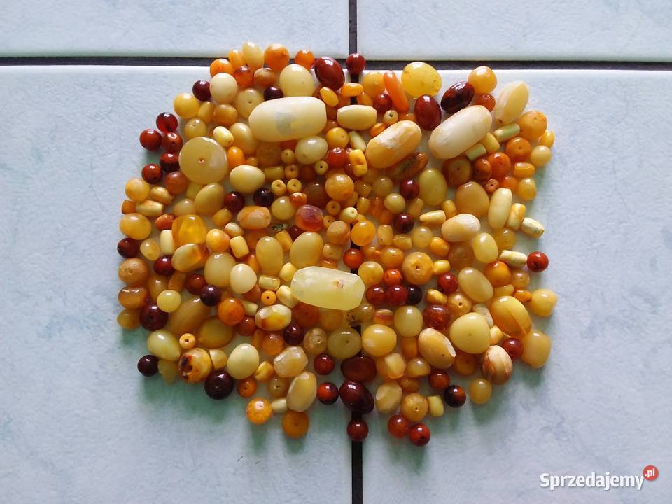 105grAntyczne koraliki z 100 NATURALNEGO Biżuteria dla Pań Suszec