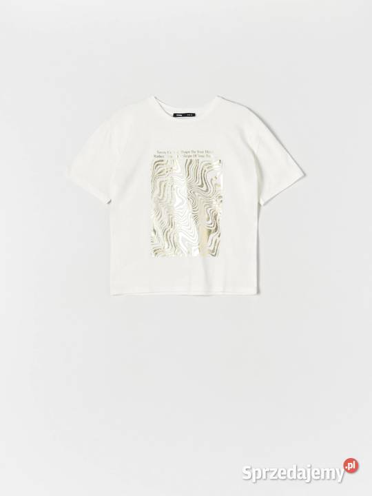 tshirt z nadrukiem Sinsay małopolskie Olkusz
