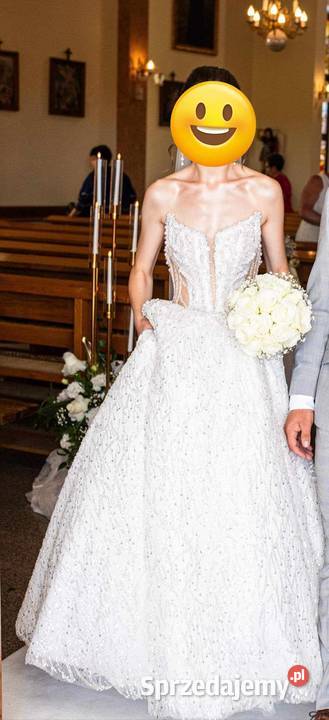 Suknia ślubna księżniczka Rozmiar 36(S) Sokołów Małopolski