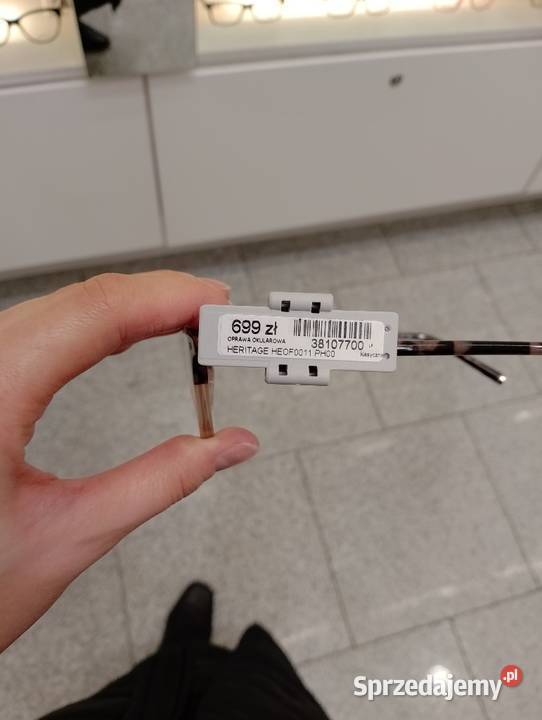 Oprawki Heritage nowe Okulary Rzeszów sprzedam