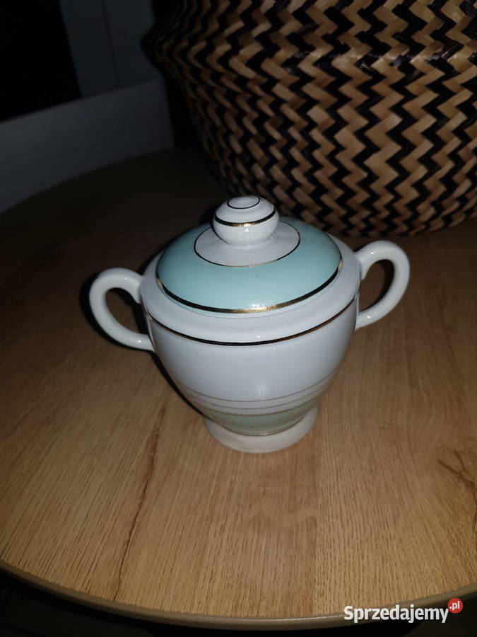 Cukiernica porcelana francuska Luneville Wola Podłężna