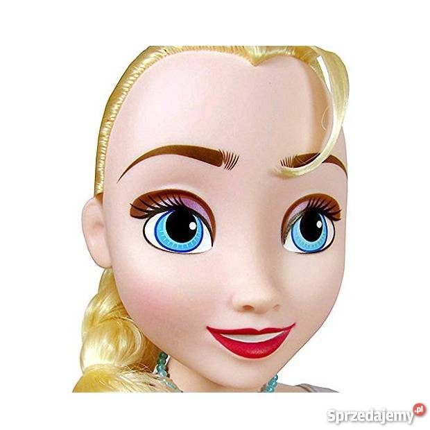 Frozen Kraina Lodu Deluxe głowa do czesania Mogilany