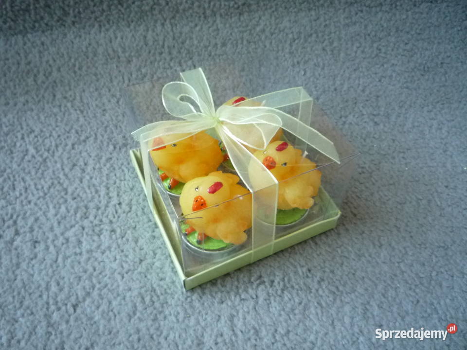 Nowe 4 świeczki Kury Kurczaki wielkanocne Szczecin