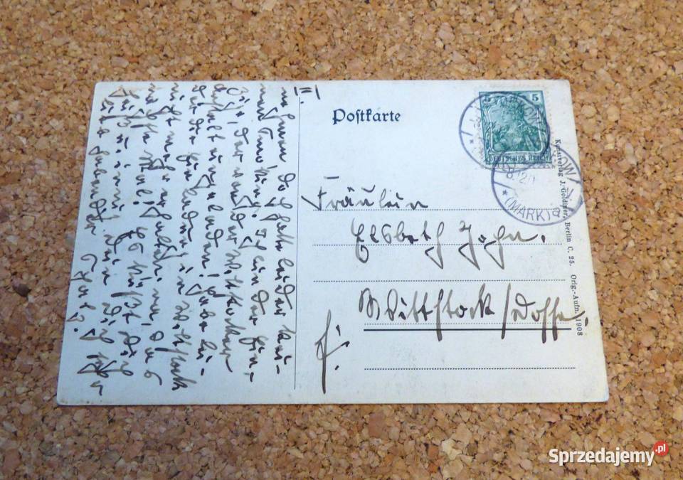 F Berlin Gaj Kasztanowy Armaty przed 1910 mazowieckie Warszawa