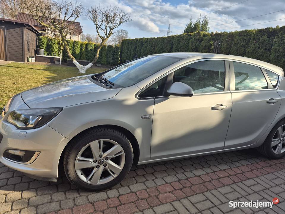 Opel Astra J 16 turbo benzyna Mogilno