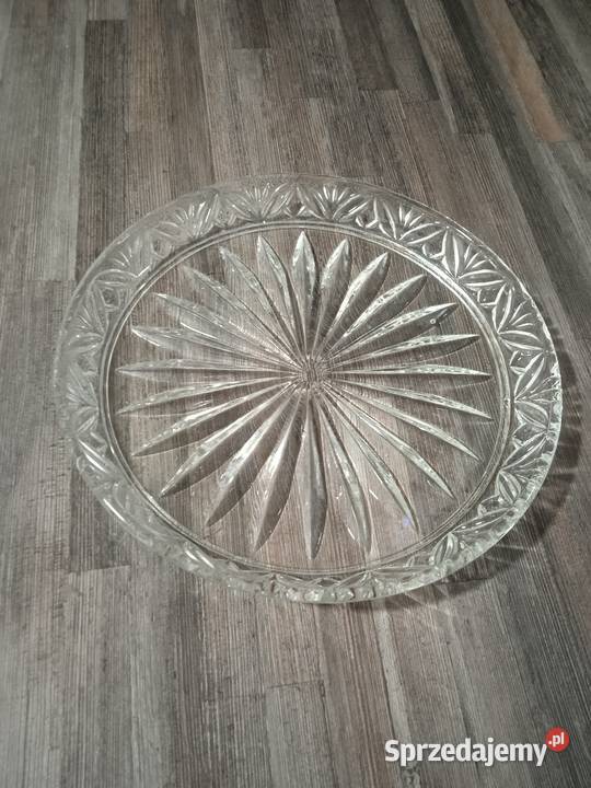 Patera krysztalowa łódzkie Pabianice