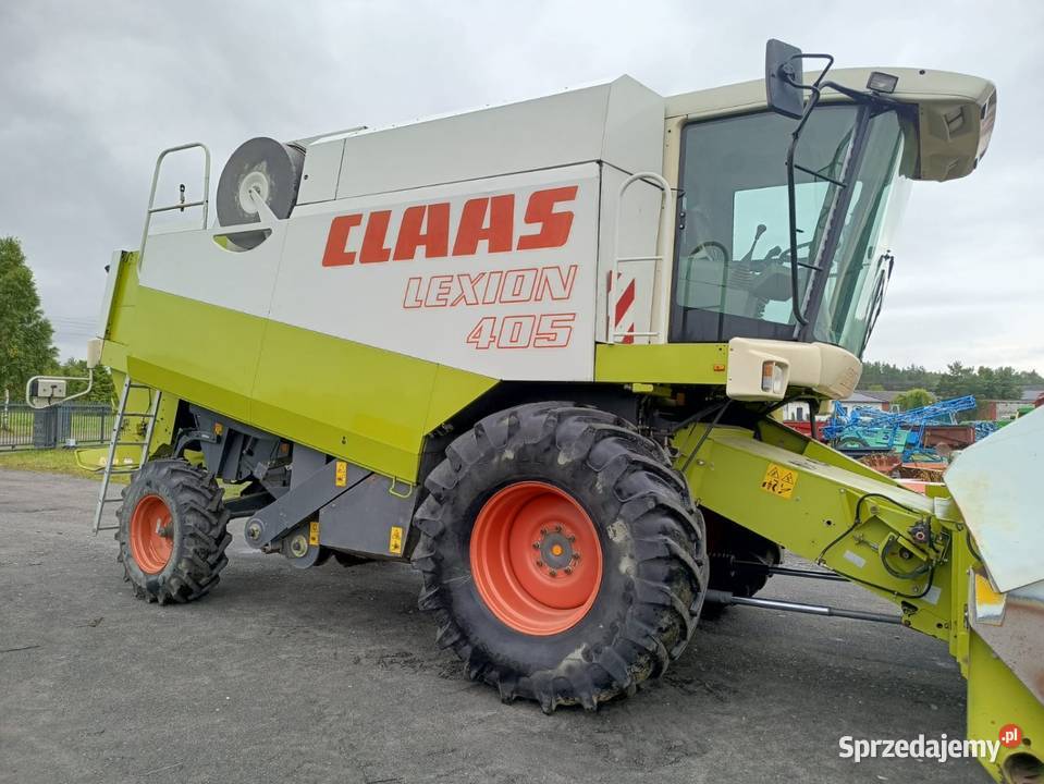Claas Lexion 405 heder C450 z wzkiem 99 r Klimatyzacja Zbożowe pomorskie Czersk