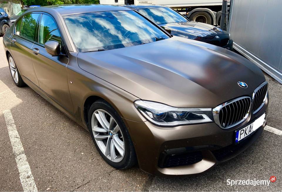 BMW 740Li Individual M 2018 420 kolor złotybrąz Kalisz