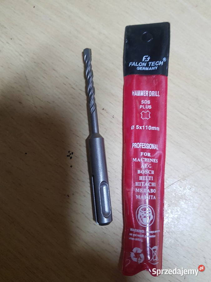 WIERTŁO DO BETONU SDS PLUS UDAROWE 5x110 mm Głogowa