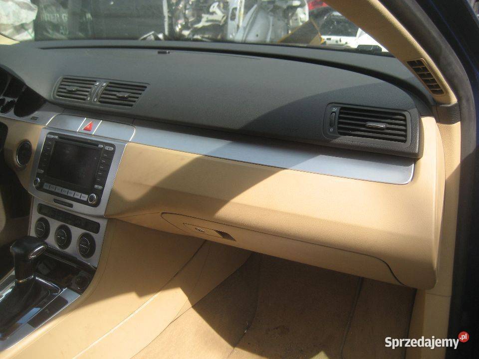 vw passat b6 deska rozdzielcza konsola poduszki Rakoniewice