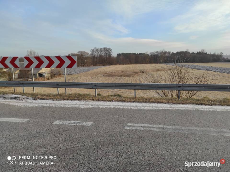 Sprzedam działkę trasie s7 w mierzawie dostep do Mierzawa