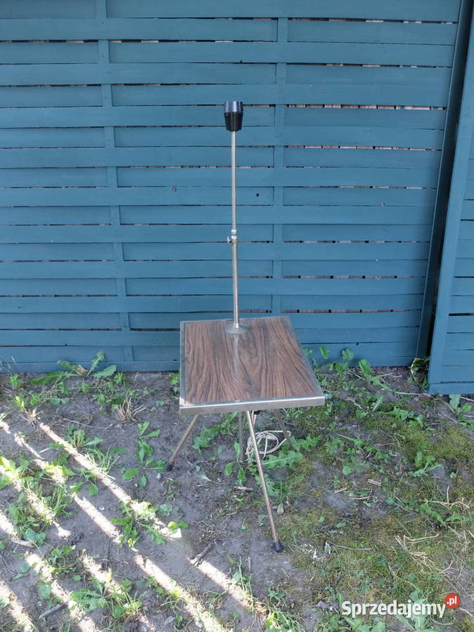 Lampa stojąca z lat 60tych produkcja Warszawa Oświetlenie Kościan