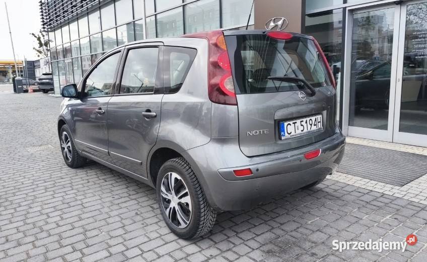 Nissan Note 2012 16 1szy właściciel 293000km Note Toruń sprzedam