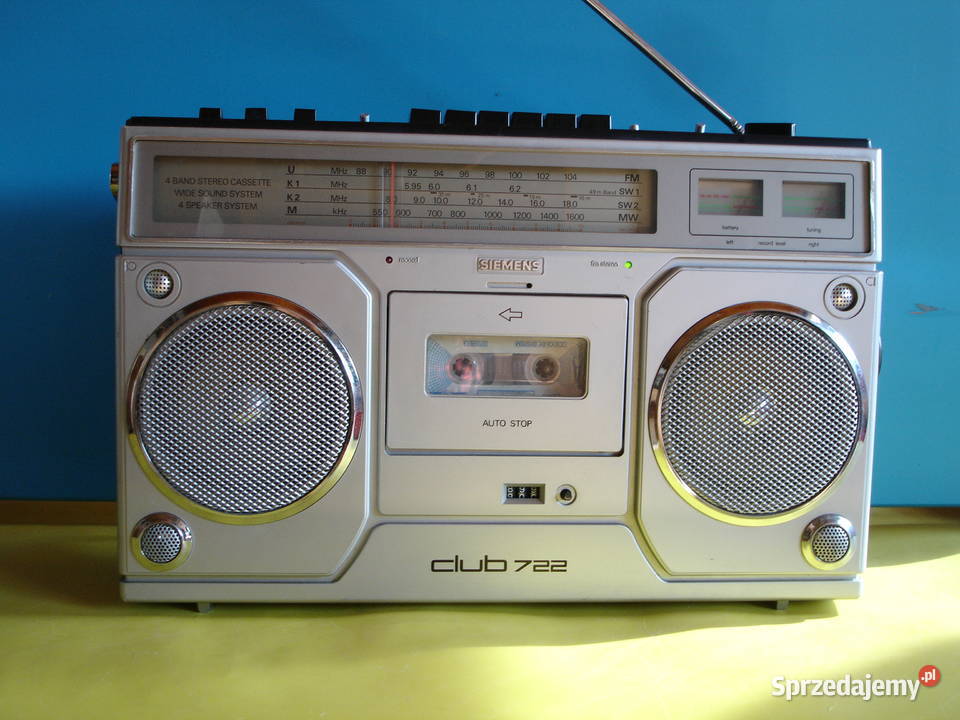 Radiomagnetofon SIEMENS CLUB 722 Pozostałe