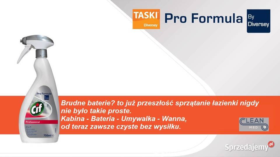 Cif Washroom Płyn Do Mycia Kabin Prysznicowych Szczecin sprzedam