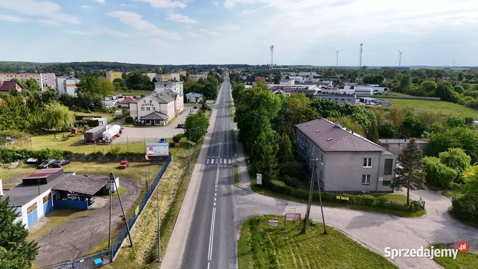 Działka z zakładem samochodowym DW241 2180 m Więcbork