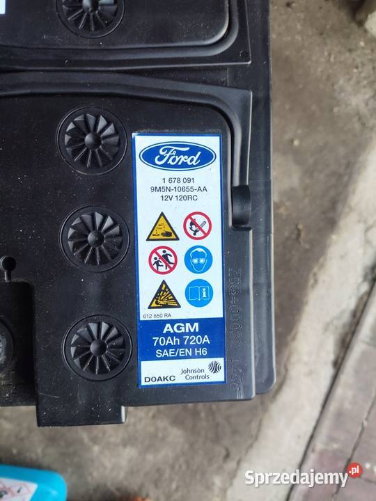 Akumulator 70ah agm 720A łódzkie