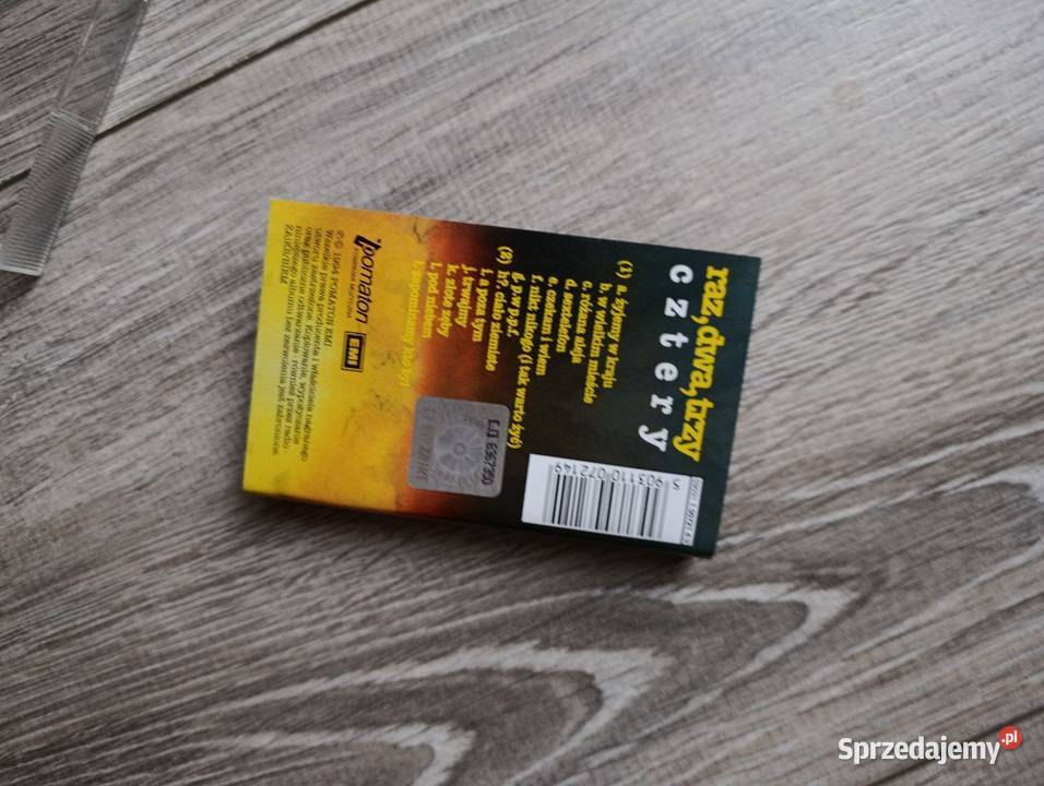 kaseta magnetofonowa Razdwatrzy cztery z 1994