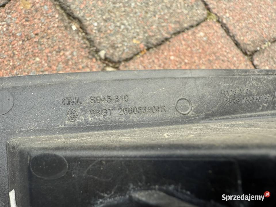Mocowanie halogenu i halogen LEWY Renault Clio osobowe Turek
