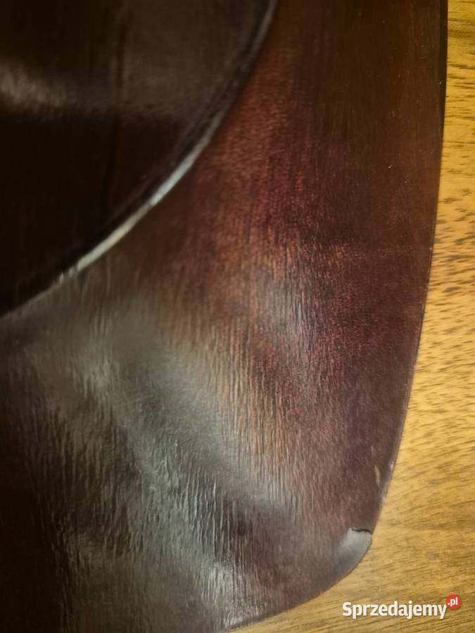 Ozdobny drewniany talerz patera