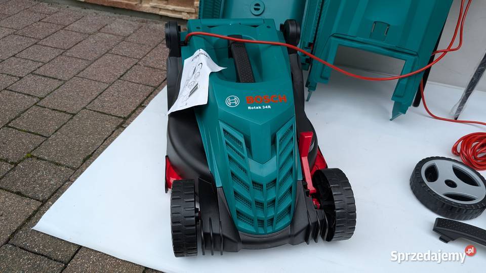 Kosiarka elektryczna Bosch Rotak 34 R małopolskie