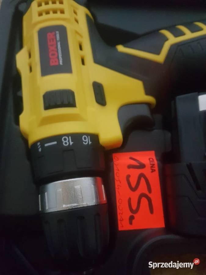 WKRĘTARKA WIERTARKA 18V 2x AKU AKCESORIA BX138 wielkopolskie sprzedam