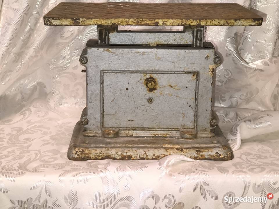 Stara waga łazienkowa JARASO 125 mechaniczna Antyki łódzkie