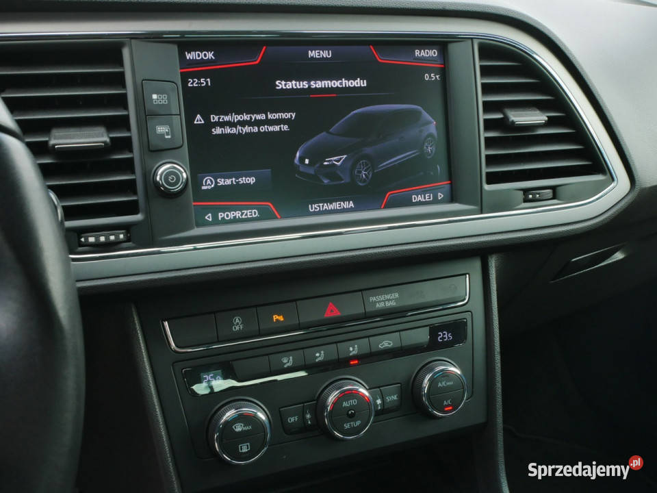 Seat Leon 15TSI 130 Eu6 Kamera Tempomat ACC Goczałkowice-Zdrój sprzedam