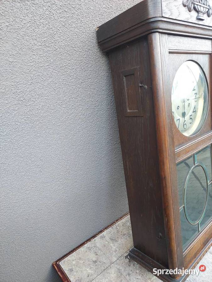 Stary zegar ścienny Junghans 1932r sprawny film pomorskie