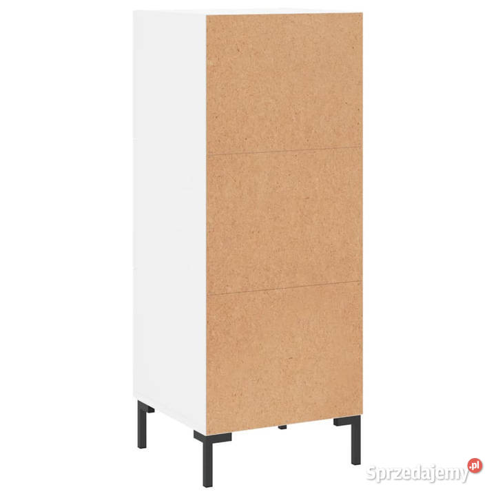 Szafka biała 345x34x90 materiał drewnopochodny