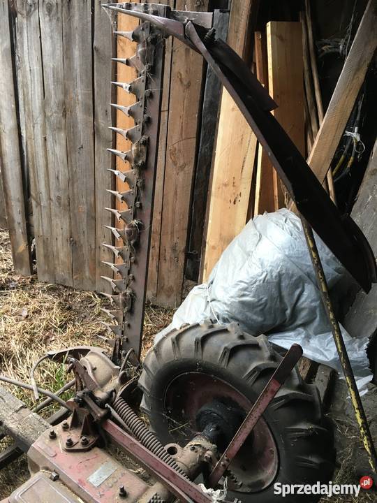 Kosiarka konnasztanganoże przerobiona pod Kowalków