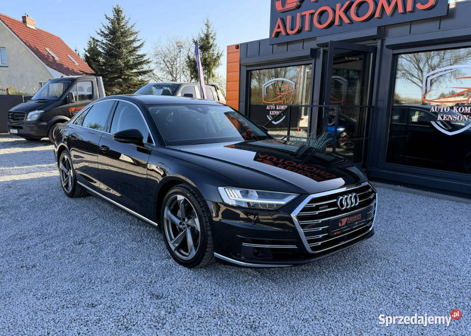 Audi A8 Bezwypadkowy Kamery 360 Podgrzewane klimatyzacja Bydgoszcz
