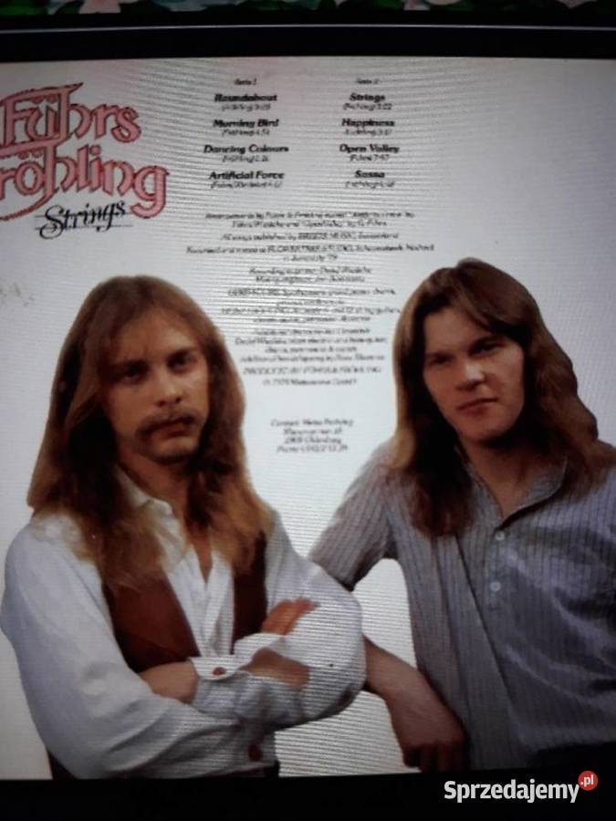 Białe kruki na czarnym winylu FUHRS FROHLING Płyty i kasety Rzeszów