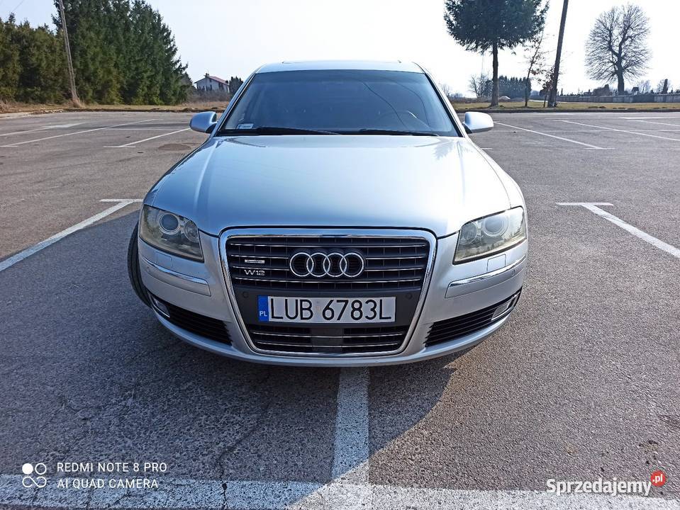 Audi A8 60 W12 Long LPG Zadbana Chodel