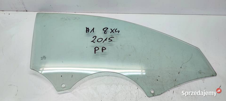 SZYBA BOCZNA DRZWI PRAWY PRZÓD AUDI A1 8X LIFT osobowe Przystajń