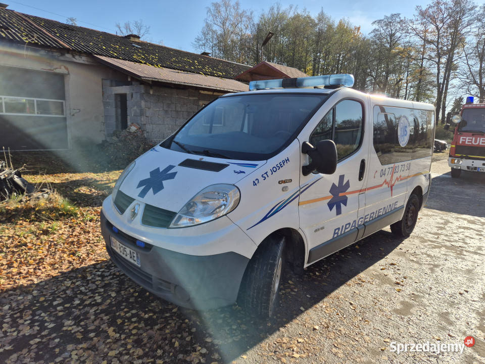 RENAULT Trafic 20 dCi 115 2011 r Ambulans śląskie