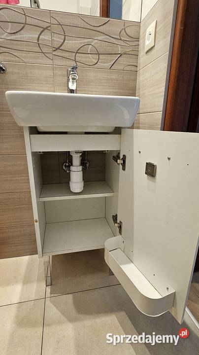 Łazienkowa szafka z umywalką KOŁO z baterią biały Gdynia sprzedam